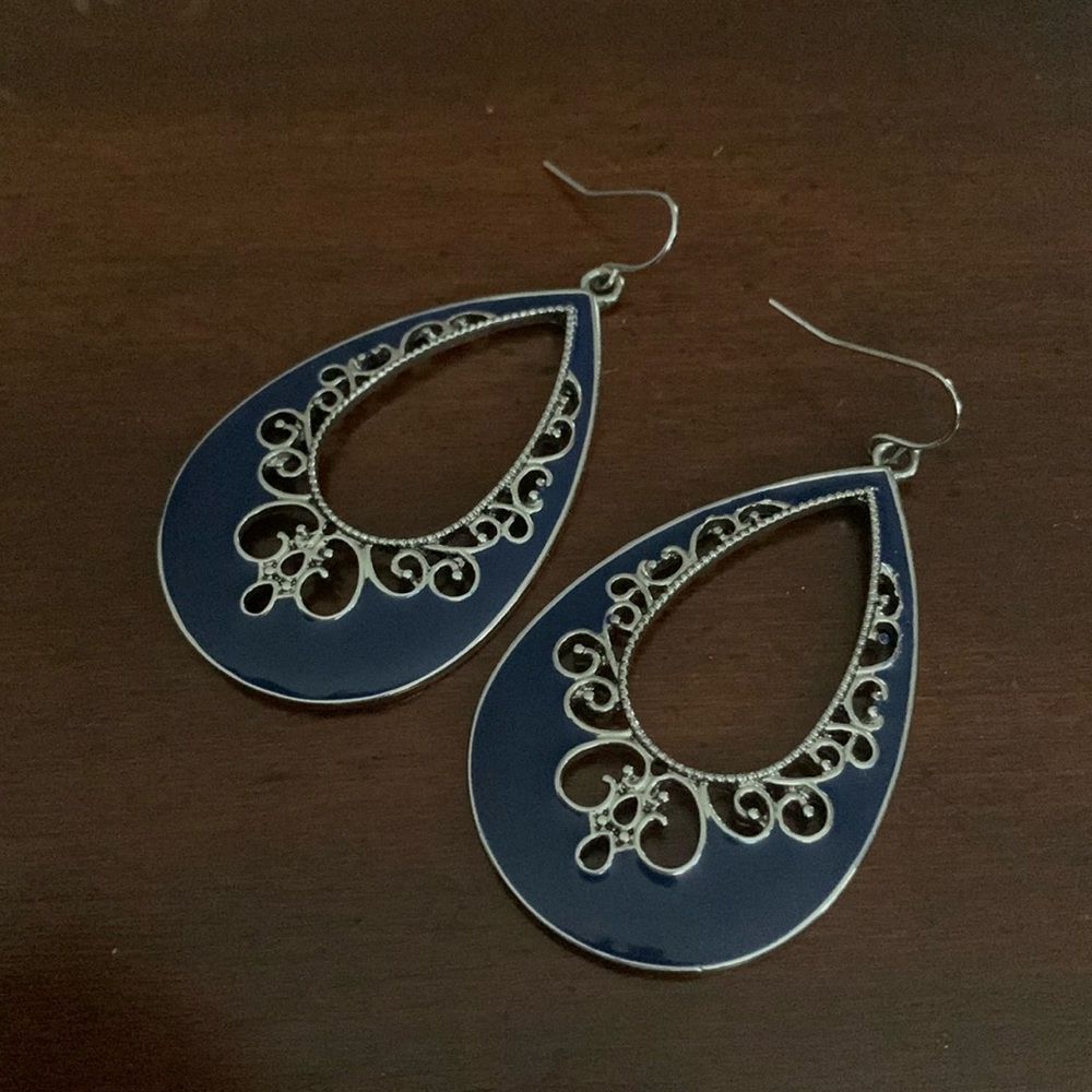 Blue premier designs earrings